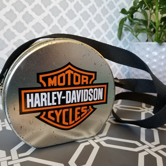 Harley-Davidson Handbags - 💥VINTAGE HARLEY-DAVIDSON METAL PURSE 💥